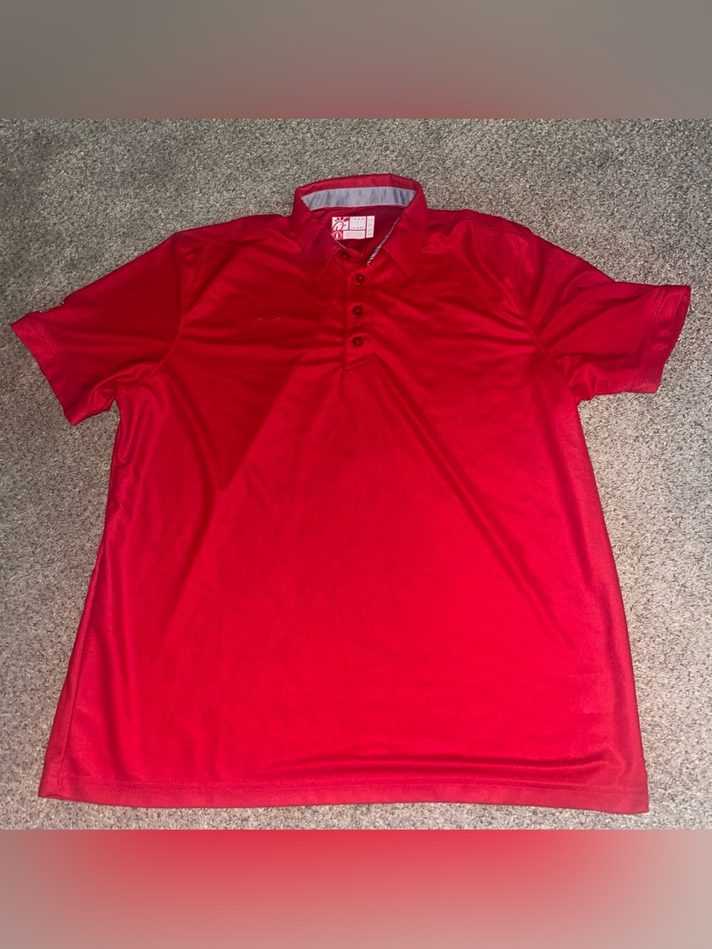 Chick-Fil-A Employee Oobe Men’s XL Team Style Polo Uniform Shirt Red Work NWOT